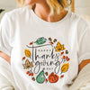 Stylish and Chic: Floral Letter Print T-Shirt - Women's Casual Short Sleeve Crew Neck Top