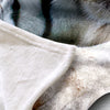 Cozy and Stylish: White Tiger Print Blanket for Ultimate Comfort in Your Home