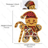 Whimsical Gingerbread Man Wood Carving Night Light: Festive Christmas Decoration and Thoughtful Gift