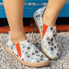 Women's Floral Breeze Slip-On Canvas Shoes: Comfy, Casual, and Chic