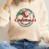 Cozy Christmas Santa Letter Print Sweatshirt: Stylish and Adorable Long-Sleeve Crew Neck for Women's Clothing