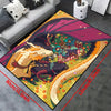 Enchanting Dragon Rider Rug: A Non-Slip, Machine Washable and Waterproof Carpet for Indoor and Outdoor Home Décor