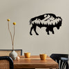 Featured on this stunning Wild Cow Metal Wall Art are gorgeous wildlife illustrations that will add a touch of natural beauty to any space. Perfect for farmhouse, living room, garden décor, and makes for a great gift for wildlife lovers. Also ideal for Halloween room styling and gothic-themed spaces.