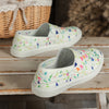 Heartbeat Chic: Women's Heart Pattern Canvas Shoes for Casual and Trendy Comfort