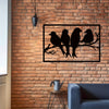 Contemporary Metal Bird Wall Art: A Modern Home Decor Must-have