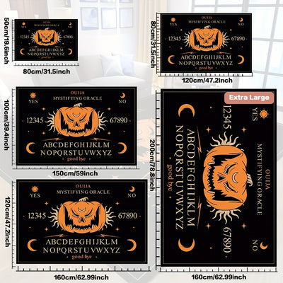 Wicked Game Divination: Halloween Non-Slip Resistant Rug for a Spooky Home Decor
