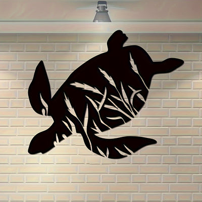 Stunning Sea Turtle Metal Wall Art: Exquisite Modern Décor Gift for Your Home