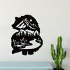 Wilderness Bliss: Embrace Nature with Our Bear Metal Sign - Perfect Wall Art for Wildlife Lovers