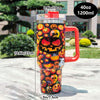 40oz Halloween Pumpkin Stainless Steel Thermal Water Bottle With Handle, The Perfect Gift for Any Occasion!