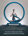 Meditation Yoga Pose Statue: Resin Figure for Home Decor and Inner Peace