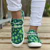 Women's Canvas Shoes with Leaf - Casual Shoes for Comfortable and Stylish Walking