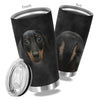 Wildly Chic: 20oz Animal Print Stainless Steel Tumbler - The Perfect Halloween Gift for Loved Ones!