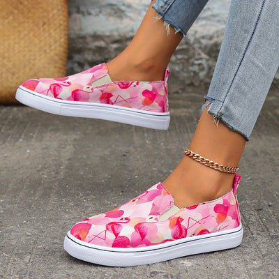 Flamingo Flair: The Ultimate Slip-On Sneakers for Stylish Comfort