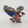 Eagle's Light: A Patriotic Wooden Art Night Light for Home or Office Decor