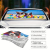 Dog with Glasses Car Windshield Sun Shade: Unleash Style and Block Sun Rays in Your Car