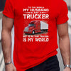 Men's Casual Truck Pattern T-Shirt: Embrace Street Style with this Stretch Round Neck Tee for an Effortlessly Cool Summer Look