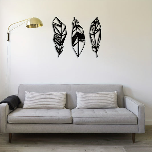 Feather Metal Art: A Modern Touch for Stylish Home Decor and Perfect Housewarming Gift