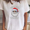 Santa Claus Fashion Fest: Christmas Graphic Sports T-Shirt for Women