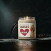 Love My Dog, Custom Name Candle Gift, Lovely Candle Gift, Soy Candle 9oz CJ25