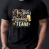 Rise of the New Year Drinking Team: Men's Casual Summer Short Sleeve Print T-Shirt