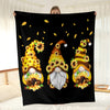 Dwarf Sunflower Print Blanket: A Cozy and Versatile Multi-Purpose Gift for All Seasons