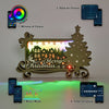 3D Wooden Carving LED Night Light: Merry Christmas Music Box - Perfect Gift for Christmas and New Year