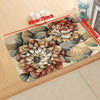 Flower Print Home Décor Rug: Enhance Your Space with this Stylish Kitchen Mat, Entrance Door Mat, or Living Room Rug