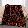 Haunted Halloween Dreams: Ghosts, Pumpkins, Bats, and More - All-Season Comfort Blanket for Friends and Family