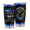 Game On: The Ultimate Gamer's Stainless Steel Tumbler – Perfect for Men, Teen Boys, Girls, and Boyfriends – Stay Refreshed During Epic Gaming Sessions!