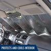 Beat the Heat: Stay Cool and Protected with our Car Sunshade - A Must-Have Summer Accessory!