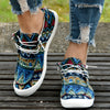 Stylish Ethnic Pattern Canvas Shoes for Women - Comfortable and Non-Slip Casual Walking Shoes