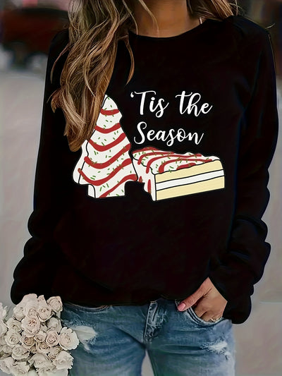 Stay in style and comfort with this Women's Plus Size Casual Sweatshirt with Graphic Slogan Print! This comfortable fit and fashionable design is perfect for everyday wear, featuring a durable material and vibrant graphics that won't fade. Keep yourself stylish and comfortable for any occasion.