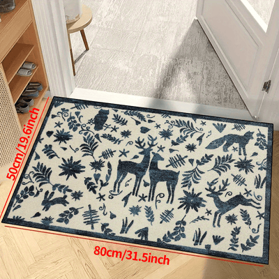 Wild Animal Paradise: Non-Slip Resistant Rug for Versatile Home and Outdoor Decor