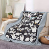 Curl up in comfort with the Penguin Paradise Blanket. Crafted from fluffy fabric with a personalized pattern, it is designed for ultimate coziness and versatility. With a unique blend of comfortable materials, this blanket has the potential to become an essential part of your daily routine.