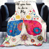 Fluttering Inspiration: A Multi-Purpose Butterfly Print Blanket for All Season Home Décor
