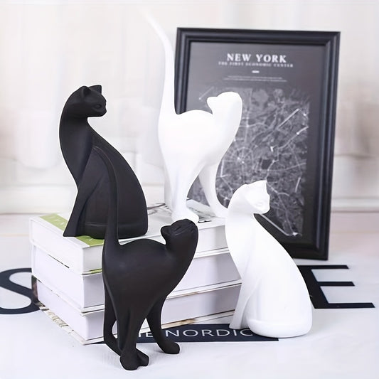 Elevate your home decor with our Adorable Resin Cat Decoration. This piece combines modern style with Gothic and Halloween influences, making it a versatile addition to any room. Made from high-quality resin, our cat decoration is beautifully detailed and adds a touch of whimsy to any space. Perfect for cat lovers and those looking to add a unique touch to their home.