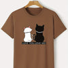 Love You, Love Me Cats: Stylish Men's Summer Tees with a Casual Twist