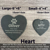 Custom Engraved Pet Memorial Stone: Cherish Your Beloved Pet's Memory with a Personalized Pet Grave Stone - Personalized Gifts