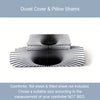 Black Hole Dreams: 3-Piece Duvet Cover Set - Expanding Your Sleep Experience(1*Duvet Cover + 2*Pillowcases, Without Core)