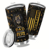 20oz Lion Dad Stainless Steel Tumbler: A Roaring Gift for Parents, Relatives, and Friends