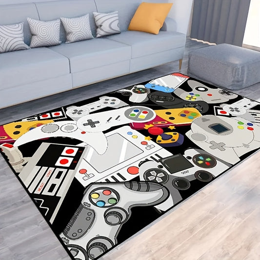 Make game time even more exciting with our 3D Game Rug for Boys' Bedroom and Playroom. The vivid colors and 3D design will create an immersive gaming space everyone will enjoy. So, upgrade your game night and create a space that will spark joy and imagination.