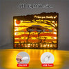 Enchanting Elephant: LED Wooden Art Night Light with a Touch of Whimsy