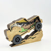 Unique Hand-Carved Wooden Art Off-Road Vehicle: Perfect Home Decoration