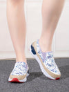 Camouflage Print Slip-On Espadrilles: Non-Slip, Stylish Women's Loafer Shoes