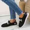 Women's Color Star Pattern Canvas Sneakers, Comfortable and Stylish Low Top Shoes