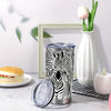 20oz Zebra Print Stainless Steel Tumbler: A Stylish and Practical Travel Mug for Perfect Gift Giving