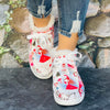 Winter Wonderland: Women's Cartoon Print Fluffy Shoes - Cozy, Cute, and Non-Slip