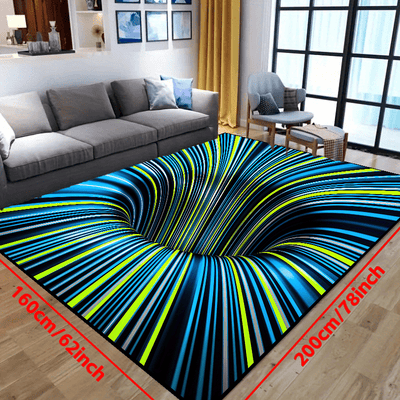 Enhance Your Living Space with the Exquisite 3D Vision Carpet: Your Gateway to Spectacular Home Décor
