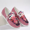 Bull Print Low-Top Walking Shoes: Stylish and Lightweight Casual Footwear for Women