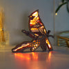 Northern Cardinal Wooden Art Night Light: A Delightful Housewarming and Memorial Gift for Women & Grandparents